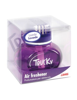 ΑΡΩΜΑΤΙΚΟ TRUCKY ΛΕΒΑΝΤΑ 150 ml (ΛΙΛΑ ΜΩΒ/ΑΥΤΟΚΟΛΛΗΤΗ ΒΑΣΗ)