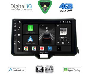 DIGITAL IQ BXF 16738_CPAA (10inc) MULTIMEDIA TABLET for TOYOTA YARIS mod. 2020-2026 - MAZDA 2 mod. 2023-2026