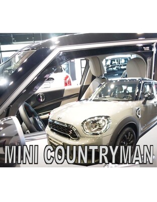 ΑΝΕΜΟΘΡΑΥΣΤΕΣ ΓΙΑ MINI COUNTRYMAN F60 II 5D 2017+ ΖΕΥΓΑΡΙ ΑΠΟ ΕΥΚΑΜΠΤΟ ΦΙΜΕ ΠΛΑΣΤΙΚΟ HEKO - 2 ΤΕΜ.