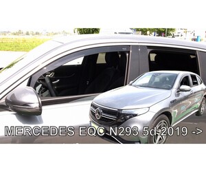 MERCEDES EQC N293 5D 2019+  ΖΕΥΓΑΡΙ ΑΝΕΜΟΘΡΑΥΣΤΕΣ ΑΠΟ ΕΥΚΑΜΠΤΟ ΦΙΜΕ ΠΛΑΣΤΙΚΟ HEKO - 2 ΤΕΜ.