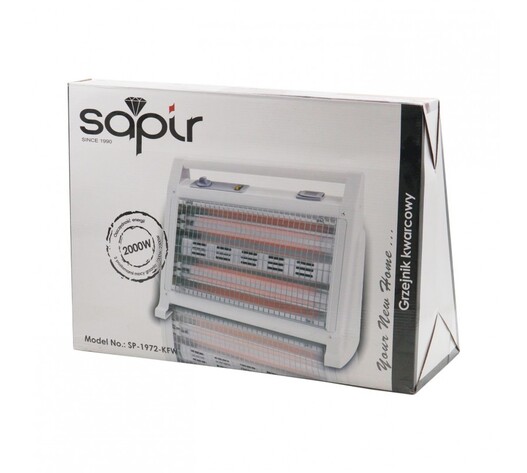 ΘΕΡΜΑΣΤΡΑ SAPIR 2000W ΜΕ ΛΑΜΠΕΣ ΧΑΛΑΖΙΑ SP-1972-KFW