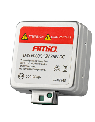 Amio - D3S 12V 6.000k 35W ΑΝΤΑΛΛΑΚΤΙΚΗ ΛΑΜΠΑ BASIC - 1 Τεμ. (02948/AM)