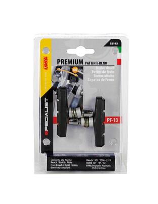 ΤΑΚΑΚΙΑ ΦΡΕΝΩΝ ΠΟΔΗΛΑΤΟΥ (RACING/CITY/MTB BIKE) PREMIUM 60mm PF-13 ΜΑΥΡΟ 2ΤΕΜ.