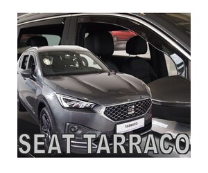 ΑΝΕΜΟΘΡΑΥΣΤΕΣ ΓΙΑ SEAT TARRACO 5D 2019+ ΣΕΤ ΑΥΤΟΚΙΝΗΤΟΥ ΑΠΟ ΕΥΚΑΜΠΤΟ ΦΙΜΕ ΠΛΑΣΤΙΚΟ HEKO - 4 ΤΕΜ.