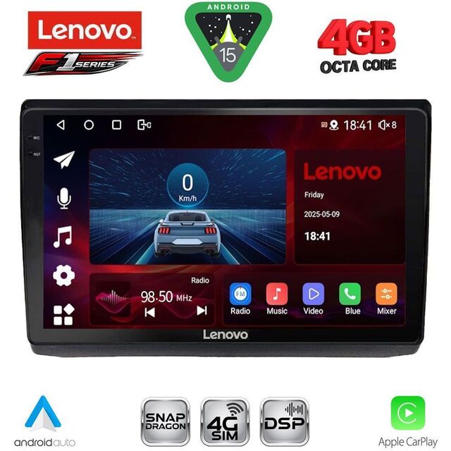 LENOVO SSQ 9558A_CPA (10inc) MULTIMEDIA TABLET for OPEL VIVARO – RENAULT TRAFIC - NISSAN PRIMASTAR mod. 2004-2015