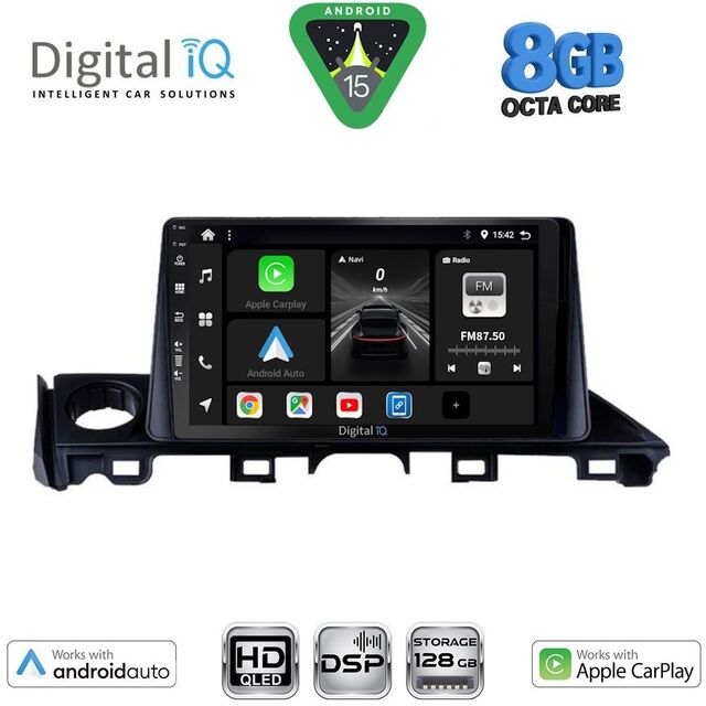DIGITAL IQ BXF 7379_CPAA (9inc) MULTIMEDIA TABLET for MAZDA 6 mod. 2017-2020