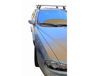 KIT ΜΕ ΜΠΑΡΕΣ ΟΡΟΦΗΣ ΓΙΑ ALFA ROMEO 156 SPORTWAGON 5D 2000-2005 ΑΛΟΥΜΙΝΙΟΥ TEMA MENABO (AL1-3360-FIX006G) - 2 ΤΕΜ.