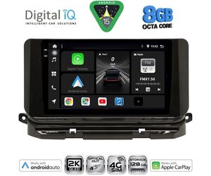 DIGITAL IQ BXK 20598_CPAA (10inc) MULTIMEDIA TABLET for SKODA OCTAVIA 8 mod. 2021-2026