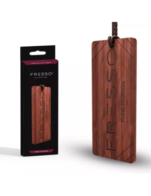 Fresso - Ξύλινο Κρεμαστό Αρωματικό Αυτοκινήτου Pure Passion - 1 τεμ. (159204/FRE)