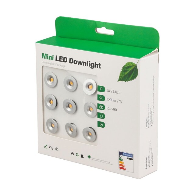 MINI LED ΦΩΤΑΚΙΑ 9ΤΜΧ 1W ΤΥ-0231