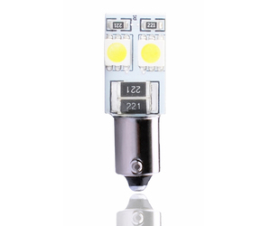 Λάμπα Ba9s 4xSMD 5050 CAN-BUS 12V Λευκή 2τεμ