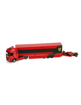 ΜΙΝΙΑΤΟΥΡΑ ΝΤΑΛΙΚΑ FERRARI IVECO S-WAY 570 LECLERC 1:43 BURAGO LAMPA 1ΤΕΜ.