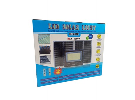 LED ΗΛΙΑΚΟΣ ΠΡΟΒΟΛΕΑΣ 1600W ME 2 ΠΑΝΕΛ RZ-1600W