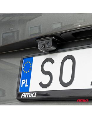 Amio - ΚΑΜΕΡΑ ΟΠΙΣΘΟΠΟΡΕΙΑΣ 12V ΜΕ ΑΙΣΘΗΤΗΡΑ ΣΤΑΘΜΕΥΣΗΣ ΚΑΙ ΒΟΜΒΗΤΗ/ ΕΓΧΡΩΜΗ ΜΕ ΑΝΑΛΥΣΗ ΟΘΟΝΗΣ 720pHD - 1 TEM. (03540/AM)
