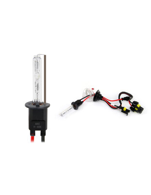 Amio – Λάμπα Xenon H1 12V 35W P14.5s 4300K για Kit Xenon Αυτοκινήτου Ανταλλακτική – 1 Τεμ. (01416/AM)