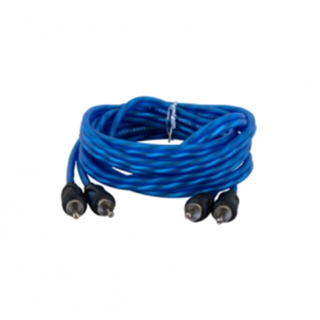 Twisted RCA Cable 1m (OFC) Dual symmetrical conductors Auto-Connect 720RCAL21