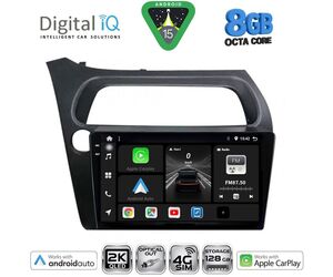 DIGITAL IQ BXK 20189_CPAA (9inc) MULTIMEDIA TABLET for HONDA CIVIC 3D-5D mod. 2006-2012