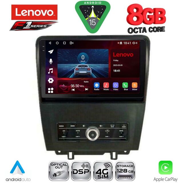 LENOVO SSR 10165_CPA (10inc) MULTIMEDIA TABLET for FORD MUSTANG mod. 2010-2015