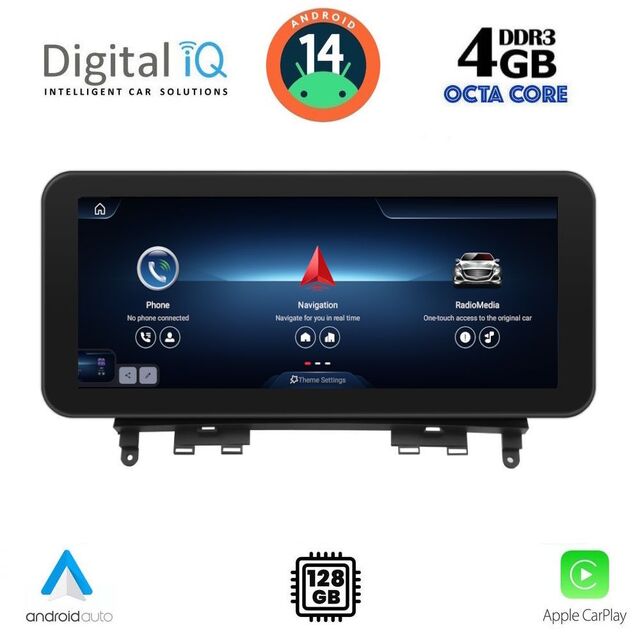 DIGITAL IQ TPG 15984_CPA (10.25'') MULTIMEDIA SYSTEM for MERCEDES C (W204) mod. 2007-2011 (NTG 4.0)