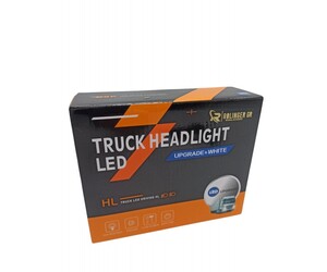 LED ΠΡΟΒΟΛΕΙΣ CANBUS ΓΙΑ ΦΟΡΤΗΓΑ H4 D9K-80W-H4