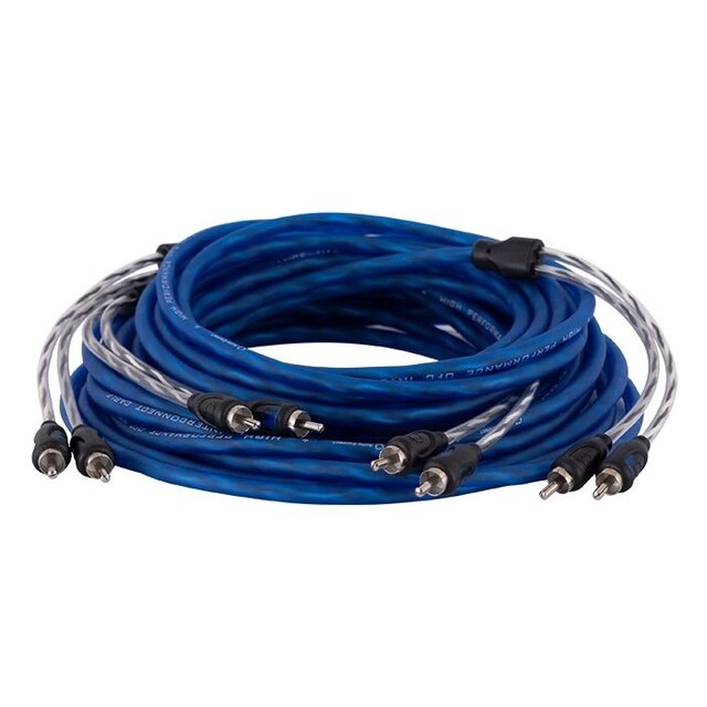 Twisted RCA Cable 2x5,5m (OFC) Auto-Connect 720RCAL2554 2XRCA ΣΤΟ ΠΑΚΕΤΟ