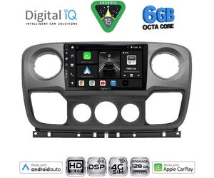DIGITAL IQ BXF 17463_CPAA (10inc) MULTIMEDIA TABLET for NISSAN NV400 - OPEL MOVANO - RENAULT MASTER mod. 2010-2020