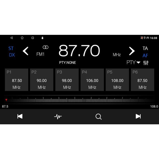 LENOVO LVE 8156BL_CPAA A/C (9inc) MULTIMEDIA TABLET for FORD FOCUS mod. 2005-2012 (BLACK)
