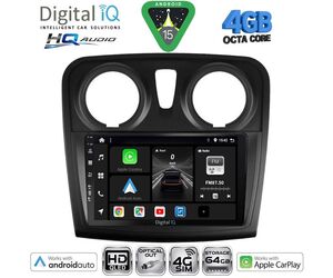 DIGITAL IQ BXK 19108_CPAA (9inc) MULTIMEDIA TABLET for DACIA LOGAN – SANDERO mod. 2012-2019