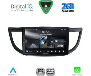 DIGITAL IQ RSD 1198_CPA (10inc) MULTIMEDIA TABLET for HONDA CRV mod. 2013-2017