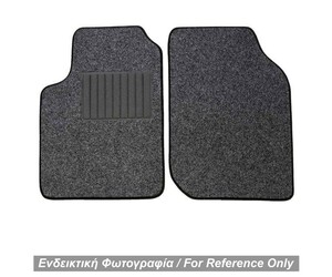 ΠΑΤΑΚΙΑ ΜΟΚΕΤΑ ΓΙΑ MERCEDES SMART 450 1998-2006  ΓΚΡΙ ΜΕ ΜΑΥΡΟ ΡΕΛΙ RACE AXION - 2 ΤΕΜ.