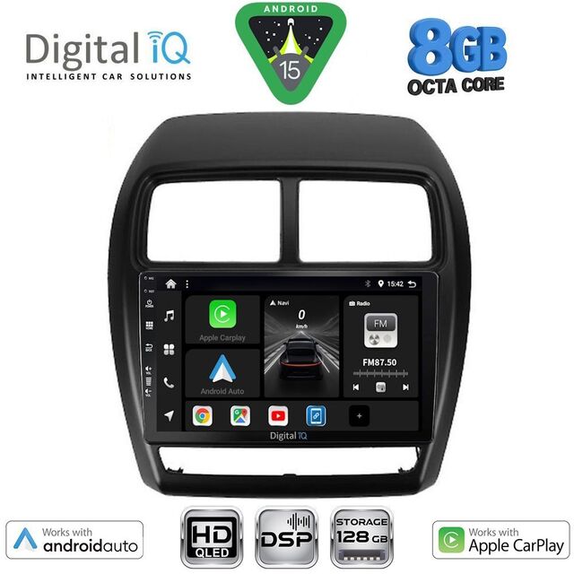 DIGITAL IQ BXF 18431_CPAA (9inc) MULTIMEDIA TABLET for MITSUBISHI ASX mod. 2020-2023