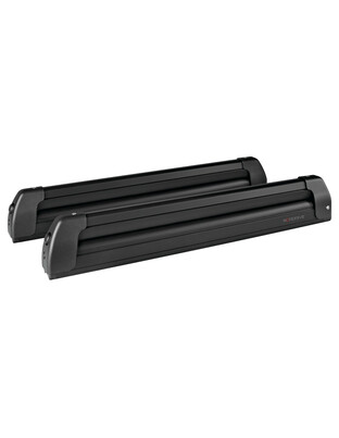 Nordrive - Βάση Σκι Οροφής Pro‑Slider EVO PS‑60 Black σε Μαύρο Χρώμα με Αντικλεπτικό Σύστημα και Συρόμενη Λειτουργία σε Διαστάσεις 800x50x135 mm για 6 ζευγάρια σκι ή 4 snowboard - 1 τεμ. (N40001)