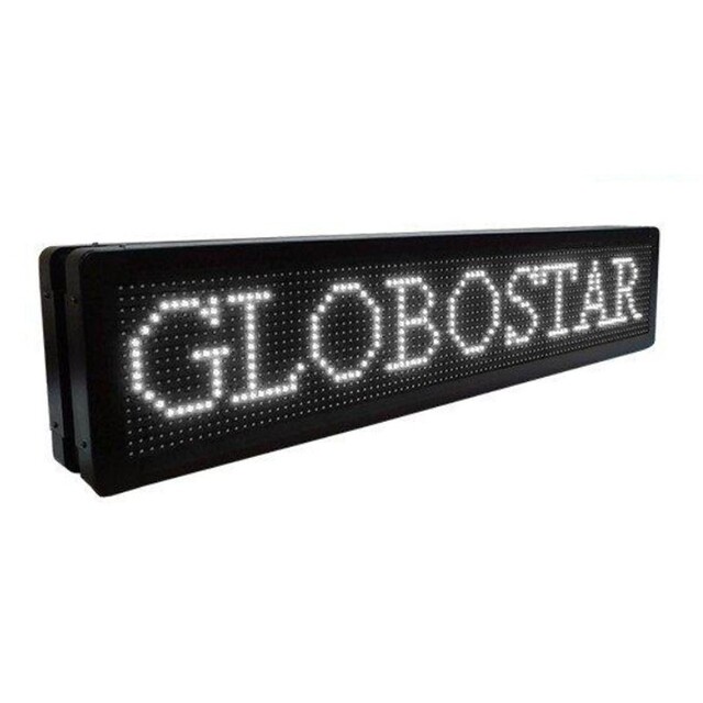 ΚΥΛΙΟΜΕΝΗ ΠΙΝΑΚΙΔΑ LED ΜΟΝΟΧΡΩΜΗ ΛΕΥΚΗ ΜΕ WI-FI GGP3615