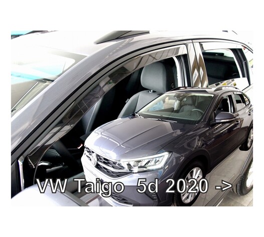 ΑΝΕΜΟΘΡΑΥΣΤΕΣ ΓΙΑ VW TAIGO 5D 2020+ ? ΖΕΥΓΑΡΙ ΑΠΟ ΕΥΚΑΜΠΤΟ ΦΙΜΕ ΠΛΑΣΤΙΚΟ HEKO - 2 ΤΕΜ.