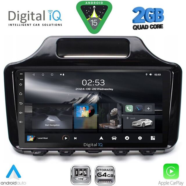 DIGITAL IQ RSD 1779_CPA (9inc) MULTIMEDIA TABLET for TOYOTA IQ mod. 2008-2015 with ORIG. NAVI