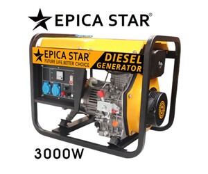 EPICA STAR ΓΕΝΝΗΤΡΙΑ ΠΕΤΡΕΛΑΙΟΥ ΑΝΟΙΧΤΟΥ ΤΥΠΟΥ 3000W EP-10647