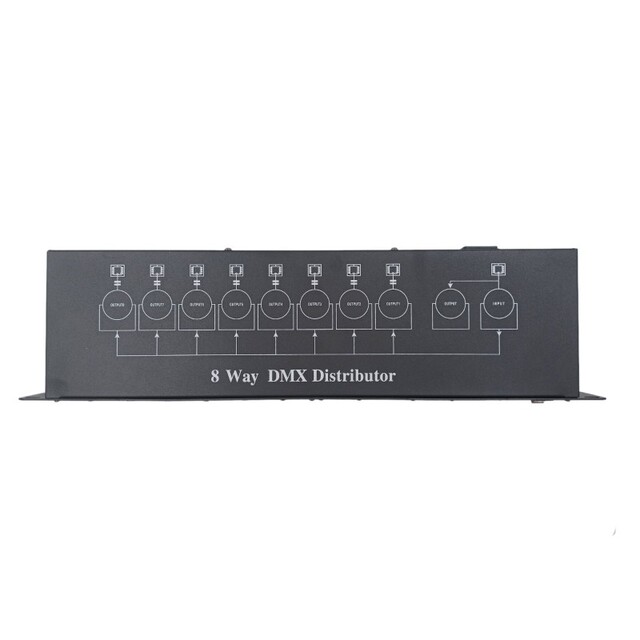 ΕΝΙΣΧΥΤΗΣ ΣΗΜΑΤΟΣ DMX 8WAY XX-02363
