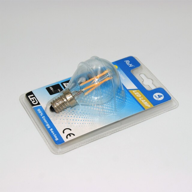 LED ΛΑΜΠΑ E14 4W 300Lm 3000-3500K LED-95661