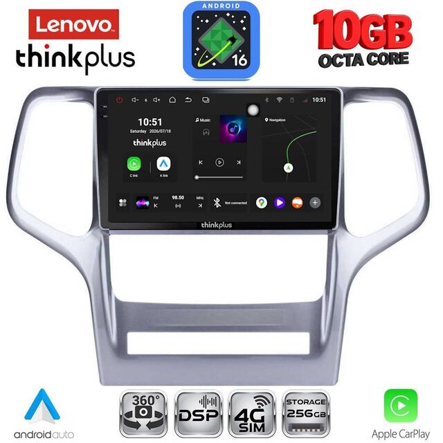 LENOVO LTM 11282_CPA (9inc) MULTIMEDIA TABLET for JEEP GRAND CHEROKEE mod. 2011-2014