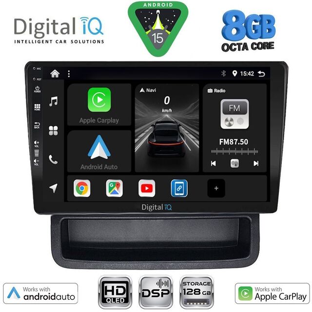 DIGITAL IQ BXF 7559_CPAA (10inc) MULTIMEDIA TABLET for OPEL VIVARO – RENAULT TRAFIC - NISSAN PRIMASTAR mod. 2004-2015