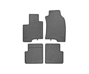 Cik - ΠΑΤΑΚΙΑ ΑΥΤΟΚΙΝΗΤΟΥ ΑΠΟ ΛΑΣΤΙΧΟ ΓΙΑ FIAT PANDA 2012-2020 / FIAT PANDA 4X4 2012-2020 ΣΕ ΜΑΥΡΟ ΧΡΩΜΑ ΜΕ ΚΟΥΜΠΩΜΑΤΑ - 4 ΤΕΜ. (RM.FI.0012/CK)