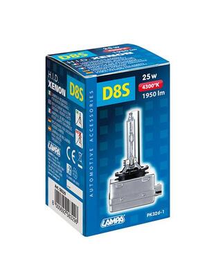 D8S 25W 12/24V 4.300K 1ΤΕΜ. ΣΕ ΚΟΥΤΙ