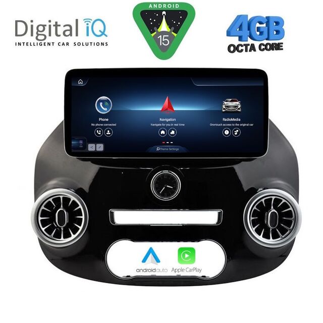 DIGITAL IQ TOP 15994_CPA (12.3inc) MULTIMEDIA SYSTEM for MERCEDES VITO - VIANO mod. 2015-2024