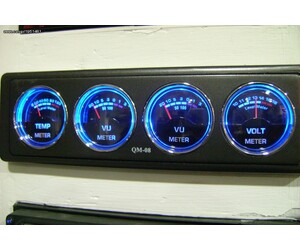 VU METER ΑΥΤΟΚΙΝΗΤΟΥ QM-08 .