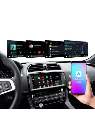 DIGITAL IQ LR 522F CPA (WIRELESS CARPLAY / ANDROID AUTO BOX with 2 CAMERA IN for JAGUAR - LAND ROVER mod. 2016-2019 with HARMAN 10.25" Screen)