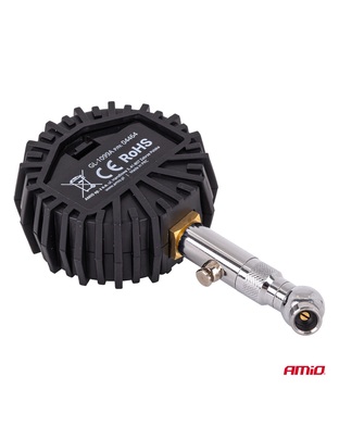 AMiO - Μετρητής Πίεσης Αέρα Ελαστικών Ψηφιακός max 17 Bar με Περιστρεφόμενη Κεφαλή και Βαλβίδα Εκτόνωσης - 1 Τεμ. (04464/AM)