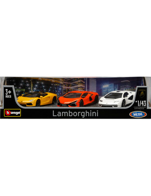 ΜΙΝΙΑΤΟΥΡΕΣ LAMBORGHINI URUS/CENTENARIO/AVENDATOR 1:43 BURAGO LAMPA 1ΤΕΜ.