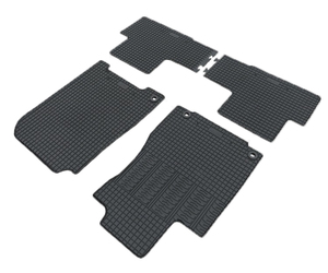 Cik - HONDA CR-V 2012-2017  ΠΑΤΑΚΙΑ ΛΑΣΤΙΧΟ ΣΕ ΜΑΥΡΟ ΧΡΩΜΑ ΜΕ ΚΟΥΜΠΩΜΑΤΑ - 4 ΤΕΜ. (RM.HO.0003/CK)