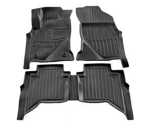 ΠΑΤΑΚΙA ΛΑΣΤΙΧΟ ΣΕ ΣΚΑΦΗ ME KOYMΠΩΜΑΤΑ ΓΙΑ TOYOTA HILUX VIII (CREW CAB) 5D 2015+ RACE AXION - 5 Τεμ.