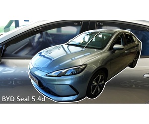 Heko - Ανεμοθραύστες για Byd Seal 5 4 Doors 2025+ Σετ Αυτοκινήτου Απο Εύκαμπτο Φιμέ Πλαστικό - 4 τεμ. (ΑΝΕΜ.SET11315)